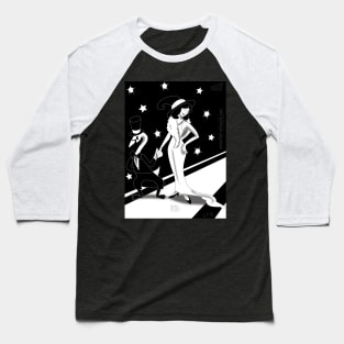 1920s Movie Star Witch Baseball T-Shirt